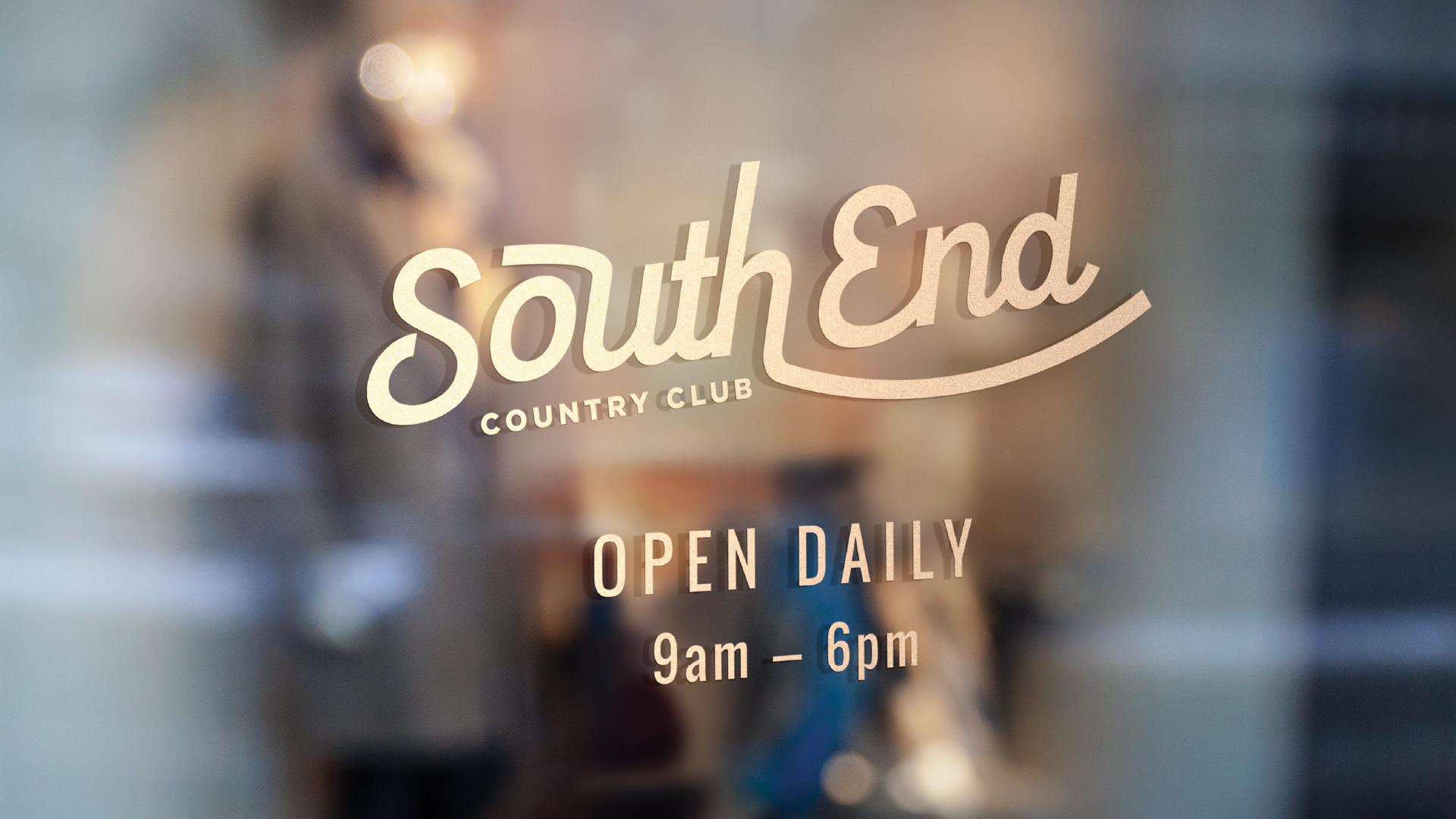 Full Brand Identity South End Country Club